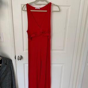 Red Zara Jumpsuit